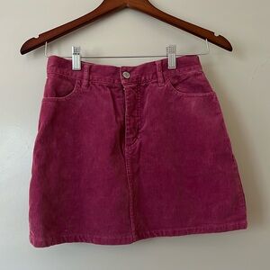 Brandy Melville Corduroy Skirt